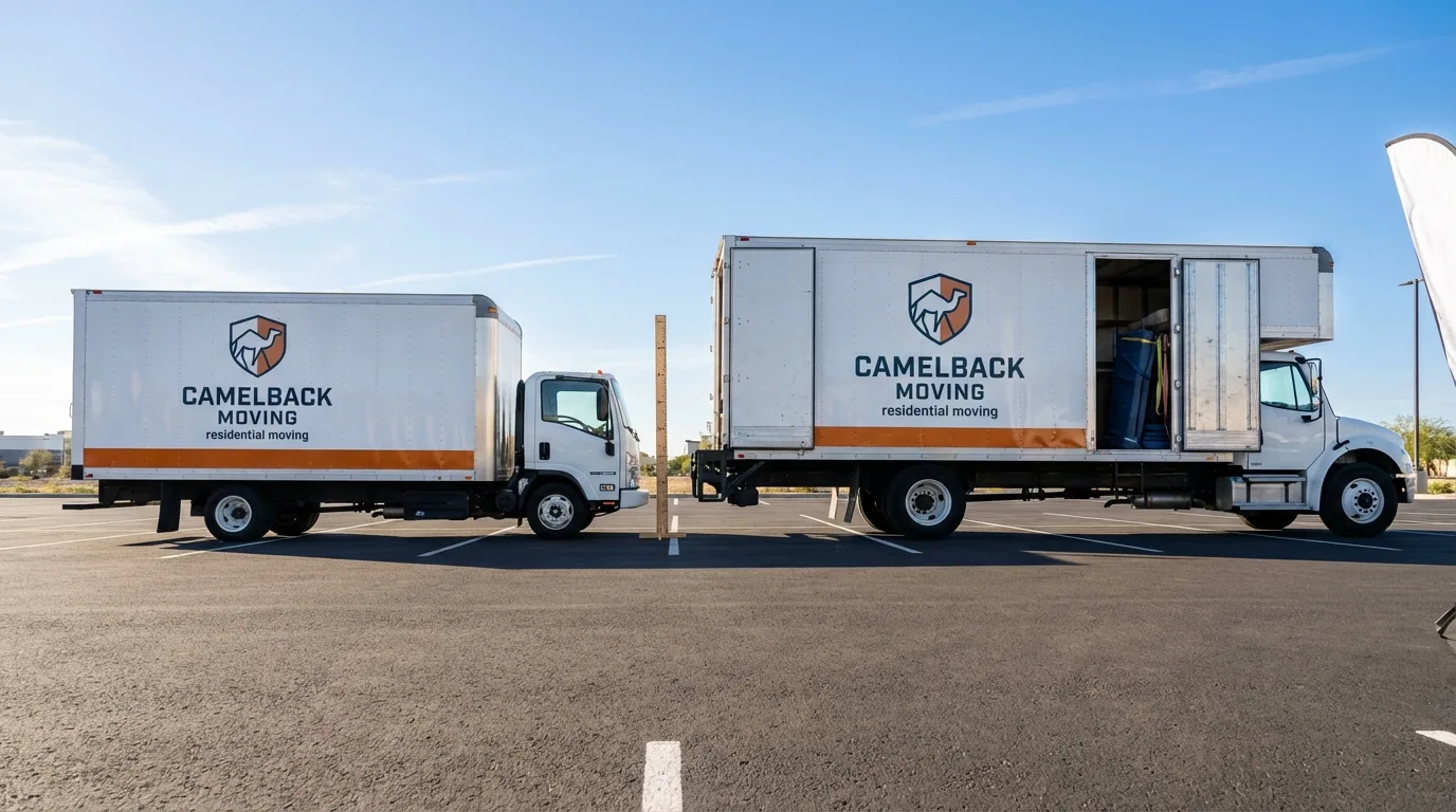 Moving truck size capacity guide in Brooklyn